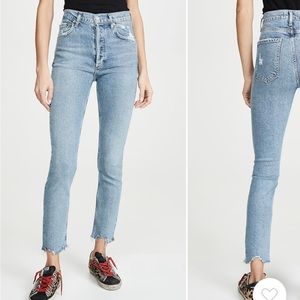 Agolde Nico High Rise Slim Fit Jeans